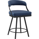  Homelegance Crowley 5565 5 pc Counter Height Dining Set - Blue IMAGE 3
