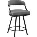 Homelegance Crowley 5565 5 pc Counter Height Dining Set - Grey IMAGE 3
