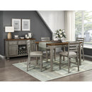  Homelegance Tigard 5761GY 5 pc Counter Height Dining set IMAGE 1