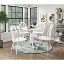  Homelegance Shelby 5923W 5 pc Dining Set IMAGE 2
