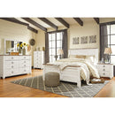 Signature Design by Ashley Willowton Panel Bed - Maison Elegance Furniture LLC