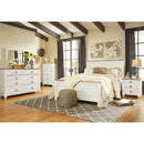 Signature Design by Ashley Willowton Panel Bed - Maison Elegance Furniture LLC