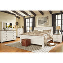  Size_King -- Signature Design by Ashley Willowton King Panel Bed IMAGE 2