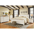  Size_King -- Signature Design by Ashley Willowton King Panel Bed IMAGE 3