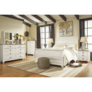  Size_Queen -- Signature Design by Ashley Willowton Sleigh Bed IMAGE 6