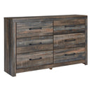  Signature Design by Ashley Drystan B211B95 6 pc Queen Bookcase Bedroom Set IMAGE 3