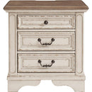  Signature Design by Ashley Realyn B743B30 7 pc Queen Upholstered Panel Bedroom Set IMAGE 5