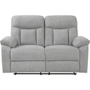  Homelegance Jules 8440GRY 2 pc Reclining Living Room Set IMAGE 3