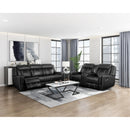  Homelegance Littleton 8516BK 2 pc Reclining Living Room Set IMAGE 1