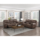  Homelegance Proctor 8517BRW 2 pc Power Reclining Living Room Set IMAGE 1