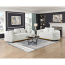  Homelegance Novella 8568WH 2 pc Living Room Set IMAGE 1