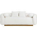  Homelegance Novella 8568WH 2 pc Living Room Set IMAGE 3