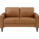  Homelegance Malcolm 9203BRW 2 pc Living Room Set IMAGE 3