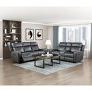  Homelegance Kellen 9515DGY 2 pc Reclining Living Room Set IMAGE 1