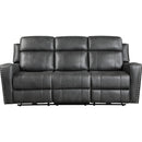  Homelegance Kellen 9515DGY 2 pc Reclining Living Room Set IMAGE 2