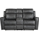  Homelegance Kellen 9515DGY 2 pc Power Reclining Living Room Set IMAGE 3