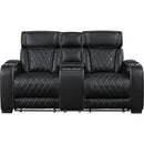 Homelegance Fairway 9516BLK 2 pc Power Reclining Living Room Set IMAGE 4