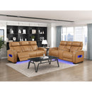  Homelegance Fairway 9516BRW 2 pc Power Reclining Living Room Set IMAGE 2