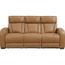  Homelegance Fairway 9516BRW 2 pc Power Reclining Living Room Set IMAGE 3