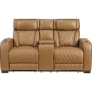  Homelegance Fairway 9516BRW 2 pc Power Reclining Living Room Set IMAGE 4