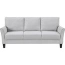  Homelegance Aliana 9519GRY 2 pc Living Room Set IMAGE 2