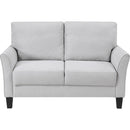  Homelegance Aliana 9519GRY 2 pc Living Room Set IMAGE 3