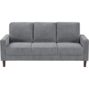  Homelegance Crandall 9520GRY 2 pc Living Room Set IMAGE 2