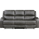  Homelegance Pagosa 9601GY 2 pc Reclining Living Room Set IMAGE 2