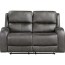  Homelegance Pagosa 9601GY 2 pc Reclining Living Room Set IMAGE 3