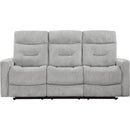  Homelegance Lyndon 9610GY 2 pc Reclining Living Room Set IMAGE 2