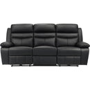  Homelegance Hancock 9628BLK 2 pc Power Reclining Living Room Set IMAGE 3