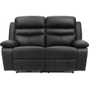  Homelegance Hancock 9628BLK 2 pc Power Reclining Living Room Set IMAGE 4