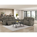  Homelegance Muncie 9635BR 2 pc Reclining Living Room Set IMAGE 1