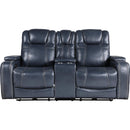  Homelegance Keziah 9640BU 2 pc Power Reclining Living Room Set IMAGE 3