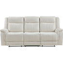  Homelegance Dean 9646BE 2 pc Reclining Living Room Set IMAGE 2