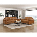  Homelegance Hector 9690BRW 2 pc Living Room Set IMAGE 1
