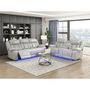  Homelegance Huron 8457GRY 2 pc Power Reclining Living Room Set IMAGE 2