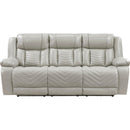  Homelegance Huron 8457GRY 2 pc Power Reclining Living Room Set IMAGE 3
