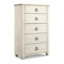  Signature Design by Ashley Willowton B267B42 6 pc King Sleigh Bedroom Set IMAGE 5