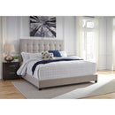  Size_Queen -- Signature Design by Ashley Dolante Upholstered Panel Bed IMAGE 3