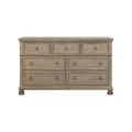  Color_Grey/ Wheat -- Homelegance Bethel 7 Drawer Dresser IMAGE 1