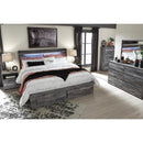  Size_King -- Baystorm B221B12 King Panel Bed with 2 Storage Drawers IMAGE 4