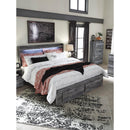  Size_King -- Baystorm B221B12 King Panel Bed with 2 Storage Drawers IMAGE 5