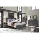  Size_King -- Baystorm B221B12 King Panel Bed with 2 Storage Drawers IMAGE 8