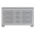  Color_Silver -- Homelegance Allura 9 Drawer Dresser IMAGE 1