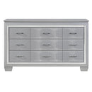  Color_Silver -- Homelegance Allura 9 Drawer Dresser IMAGE 1