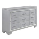  Color_Silver -- Homelegance Allura 9 Drawer Dresser IMAGE 2