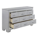  Color_Silver -- Homelegance Allura 9 Drawer Dresser IMAGE 3