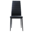  Homelegance Florian 5538BKS Side Chair IMAGE 1