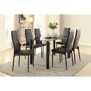  Homelegance Florian 5538BKS Side Chair IMAGE 4